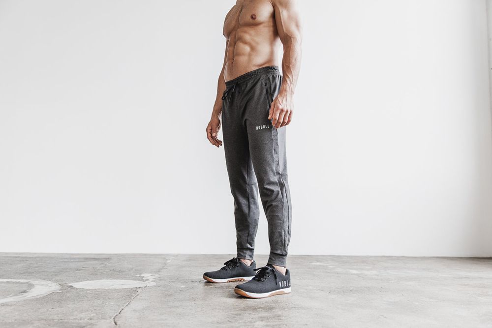 NOBULL Joggers Erkek - Gri - Turkiye (TQC-489125)